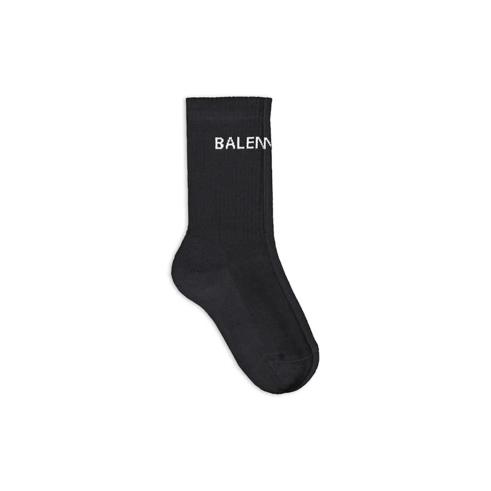 Balenciaga Socks>Men's Socks in Black