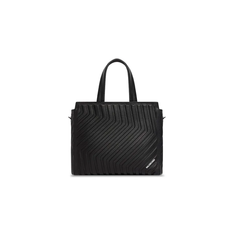 Balenciaga Bags & Totes>Men's Car Zipped Small East-west Tote Bag  in Black