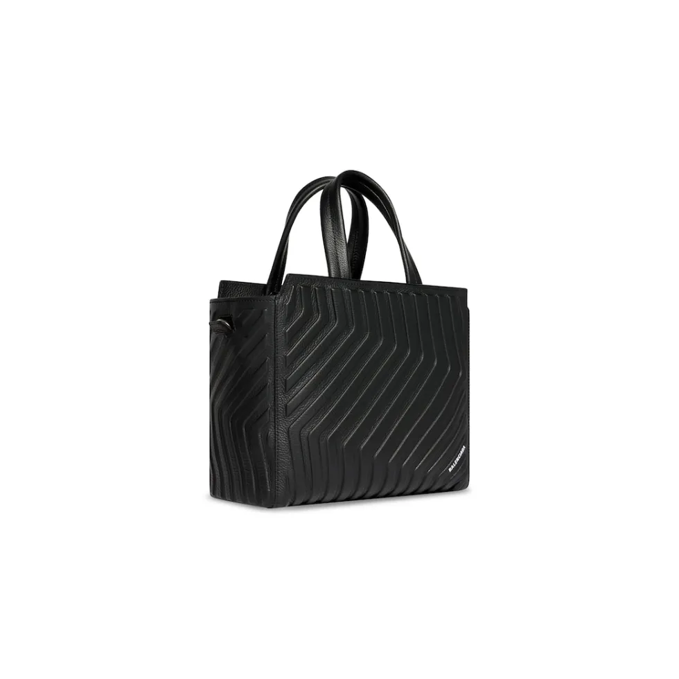 Balenciaga Bags & Totes>Men's Car Zipped Small East-west Tote Bag  in Black