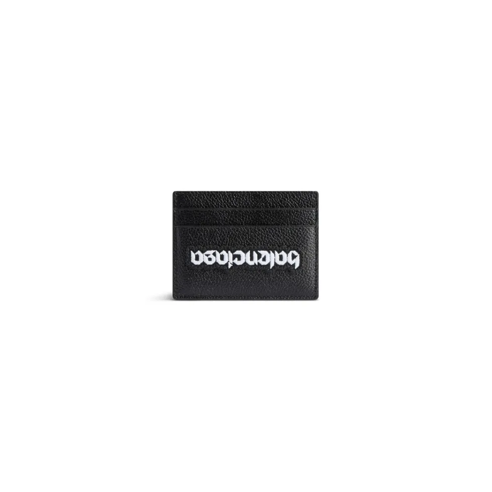 Balenciaga Card Holders>Men's Cash Card Holder  in Black