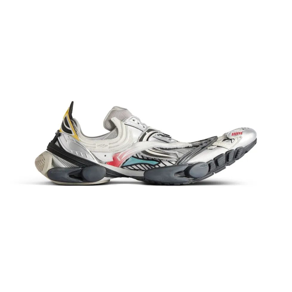Balenciaga Sneakers>Men's Reptile Sneaker  in Multicolored