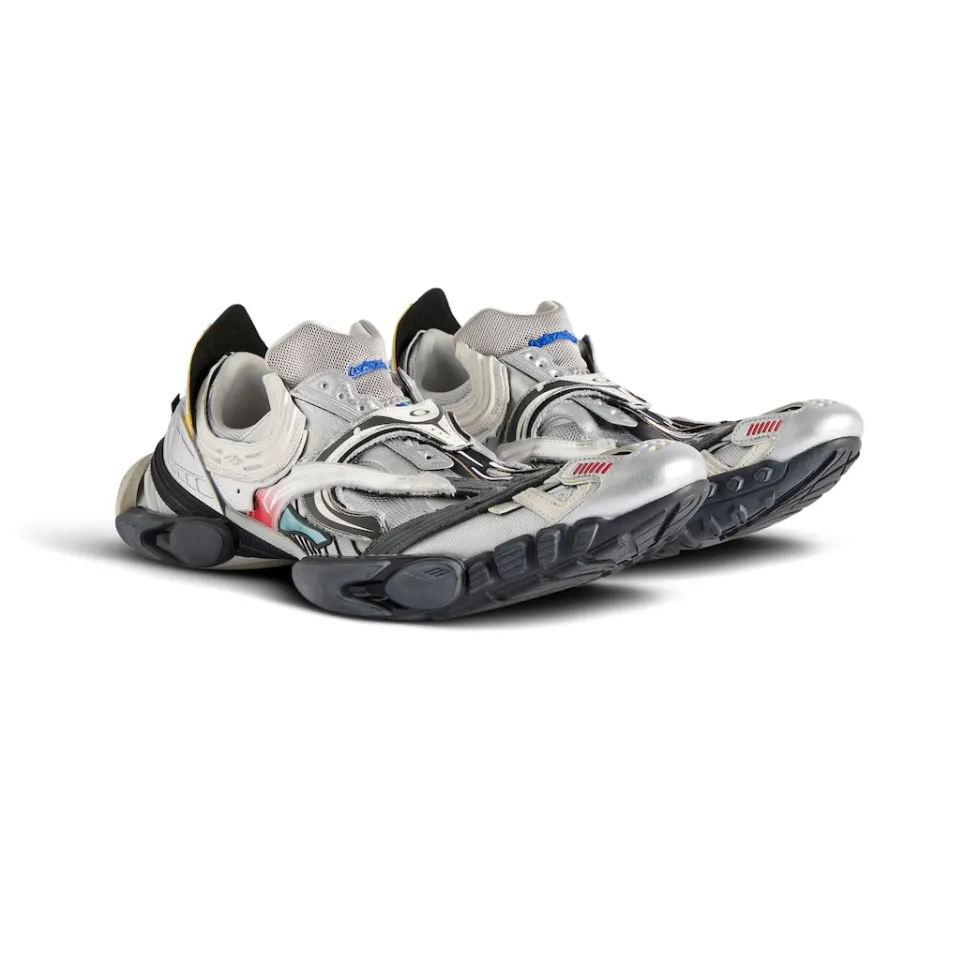 Balenciaga Sneakers>Men's Reptile Sneaker  in Multicolored