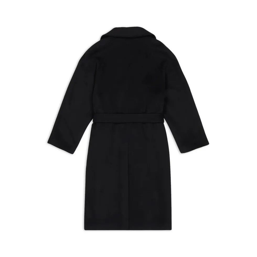 Balenciaga Coats & Jackets>Raglan Coat in Black