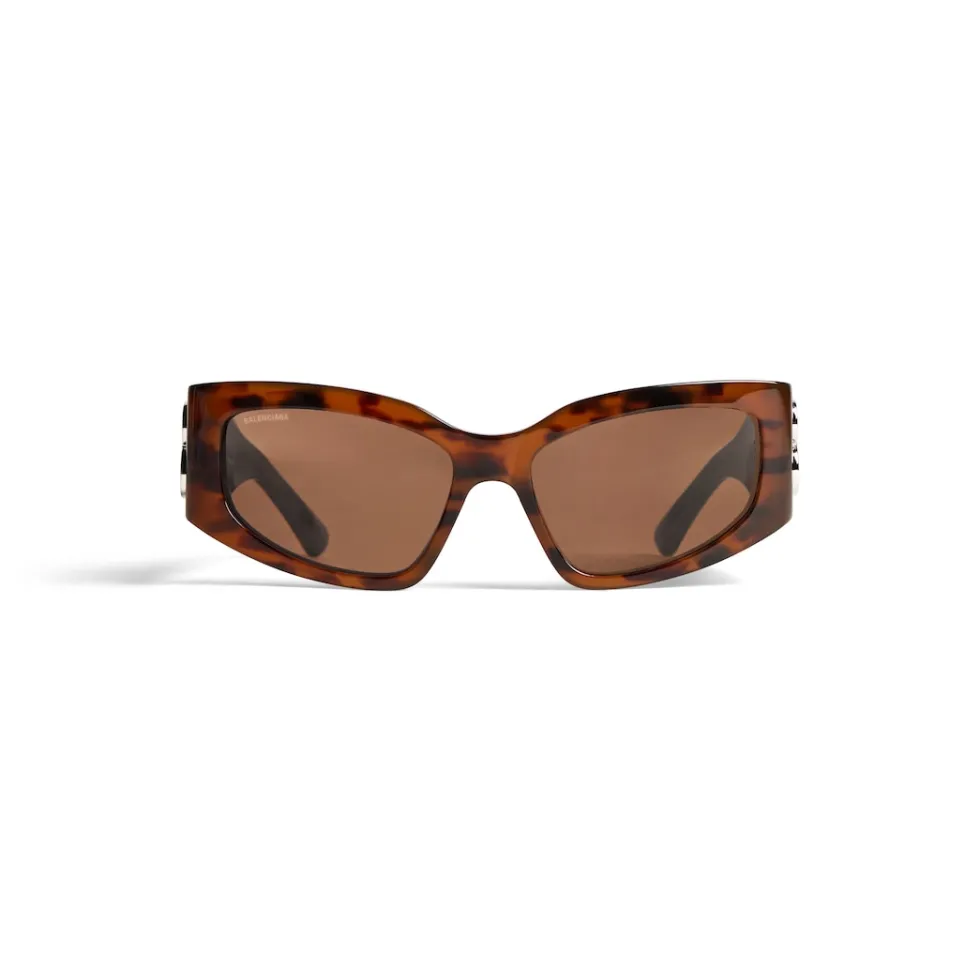 Balenciaga Sunglasses>Women's Bossy Cat Sunglasses  in Havana