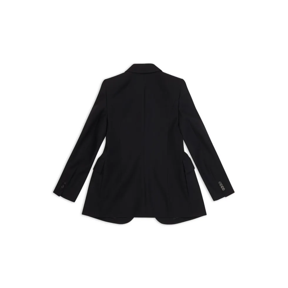 Balenciaga Coats & Jackets>Women's Hourglass Jacket in Black